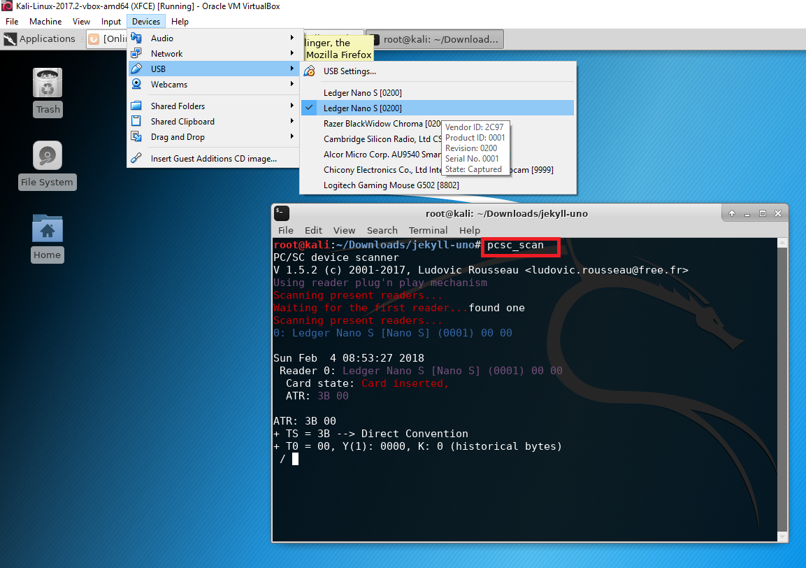 VirtualBox USB Toggle